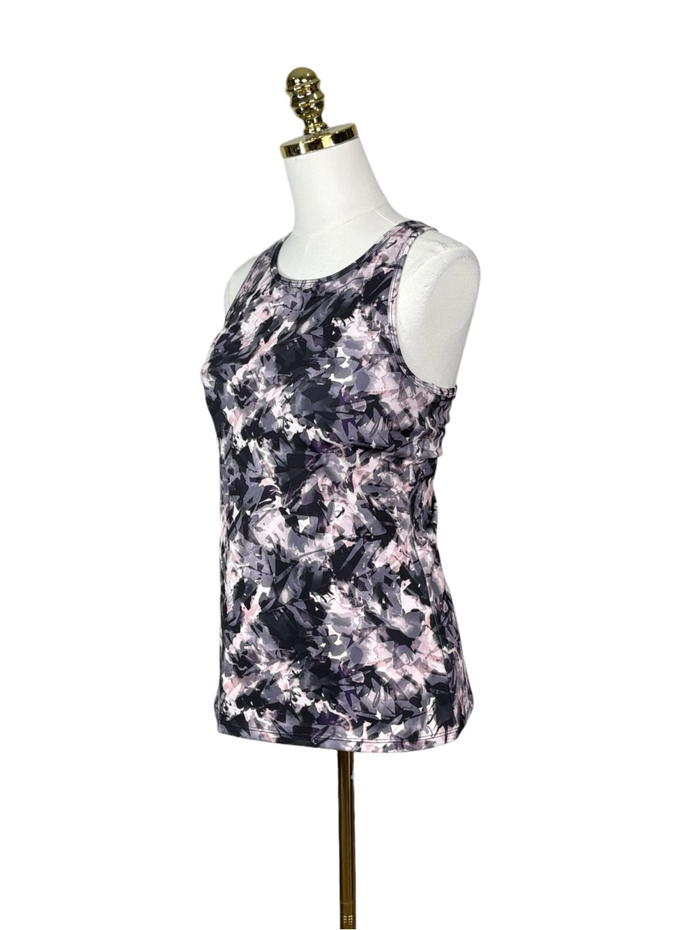 Woman’s Gaiam athletic built in bra racerback tank top size M - Picture 3 of 6